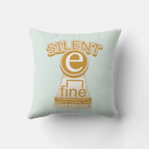 Magic e rule PHONICS learning English Cushion