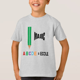 Magic ECOLE gray jersey shirt
