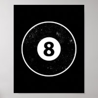 Magic Eight Ball Billiard Pool