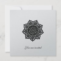 MAGIC EVENT,CELTIC KNOT Black Silver