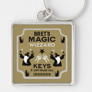 Magic Fantasy Wizard Gift Key Ring