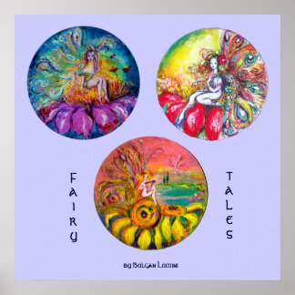 MAGIC FLOWER FAIRIES POSTER