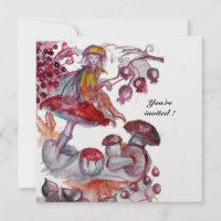 MAGIC FOLLET OF MUSHROOMS ice white purple red