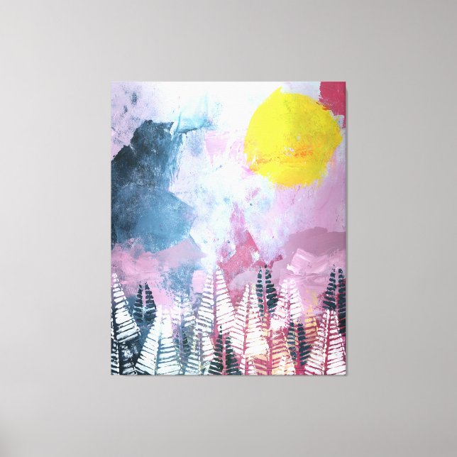 Magic Forest Canvas Print (Front)