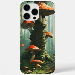 magic forest, fly agaric, fairy forest, magic mush iPhone 16 pro max case