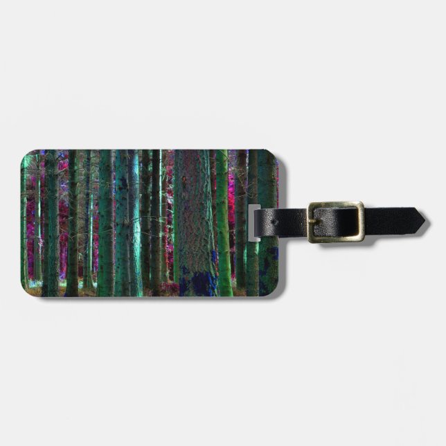 Magic Forest Luggage Tag (Front Horizontal)