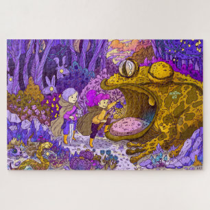 Magic Frog Potal Jigsaw Puzzle