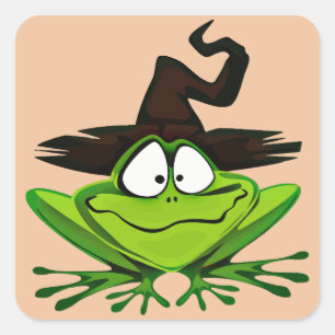 Magic frog stickers