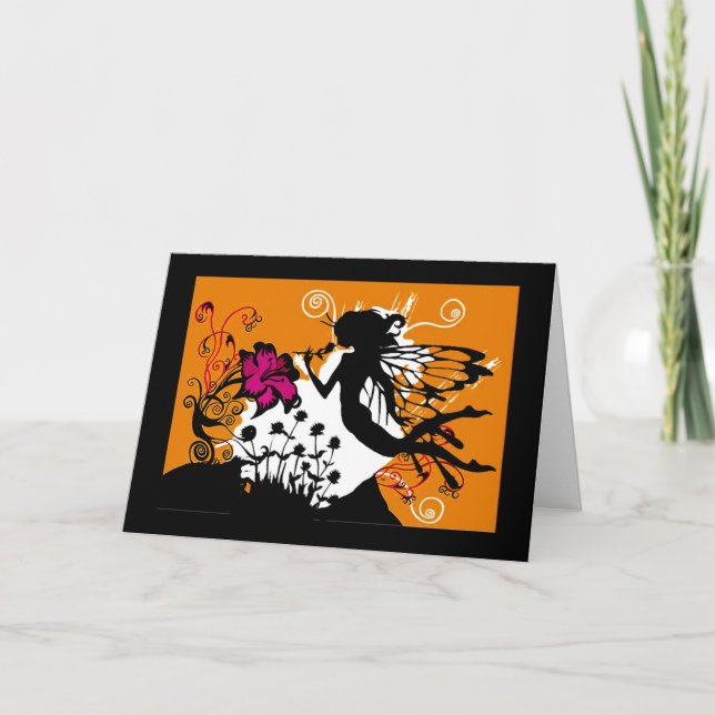 Magic garden - Customised Holiday Card (Front)