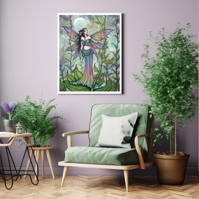 Magic Garden Fairy Fantasy Art by Molly Harrison Poster (Creator Uploaded)