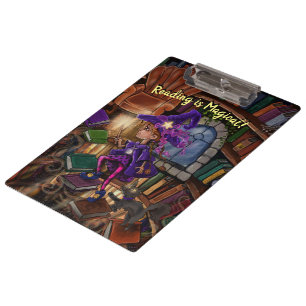 Magic In the Library 'Reading is Magical' Clipboard