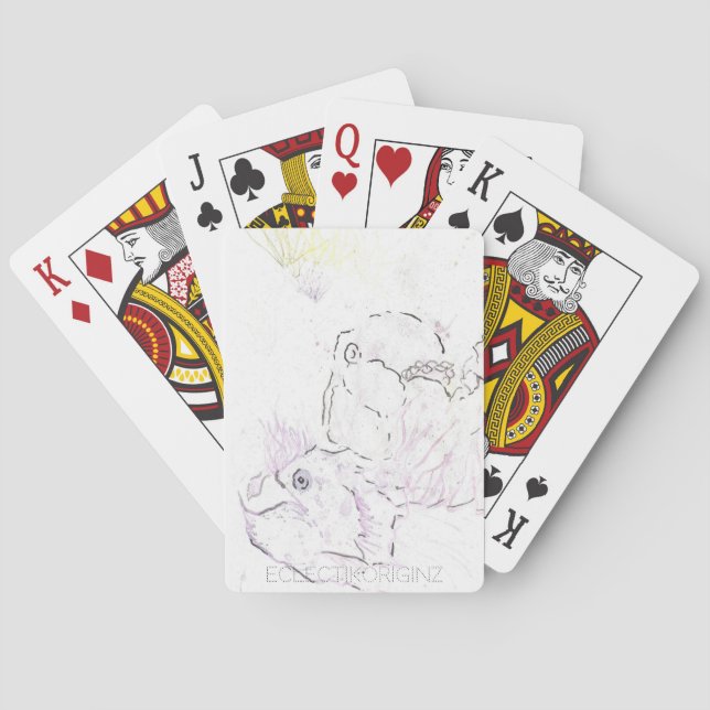 Magic Ink Playing Cards (Back)