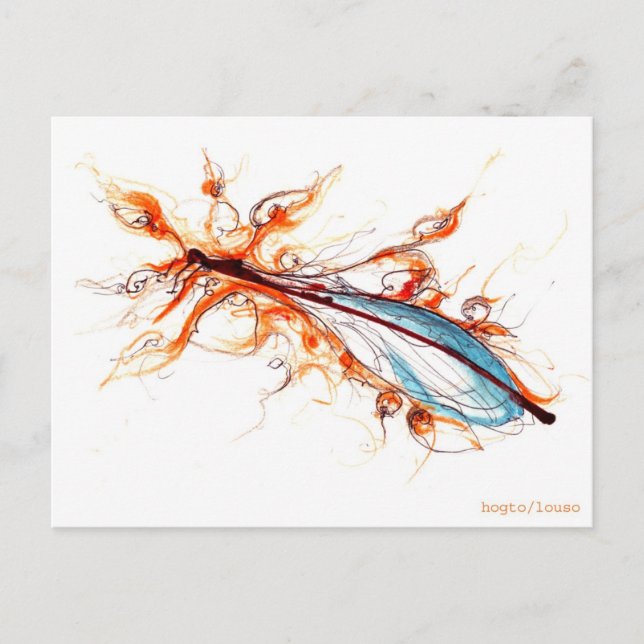 magic insect postcard (Front)