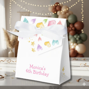 Magic is all around pastel unicorn birthday favour box