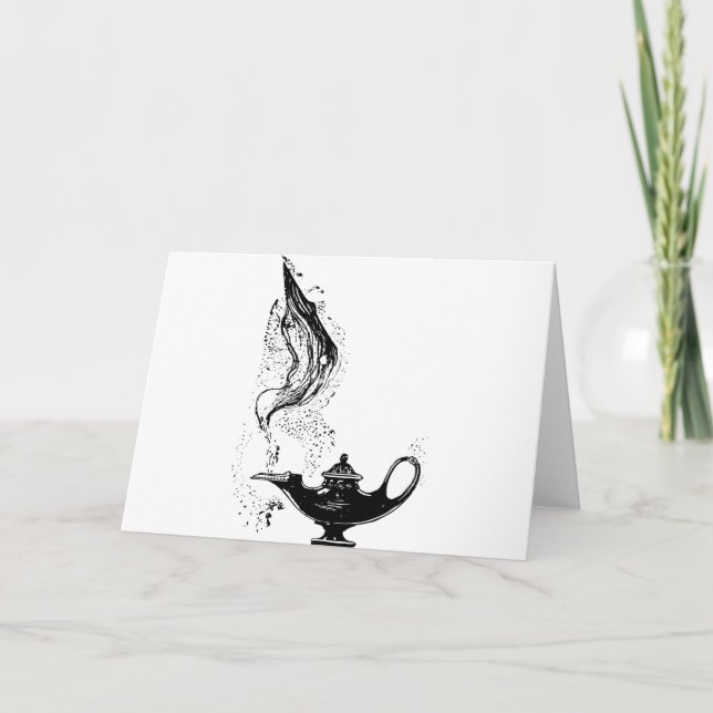 Magic Lamp Card (Front)