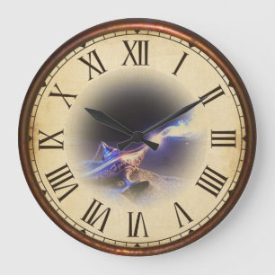 Magic lamp large clock