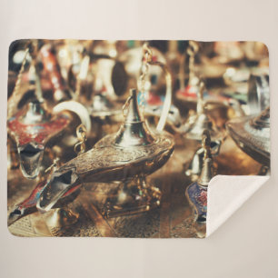 MAGIC LAMPS SHERPA BLANKET