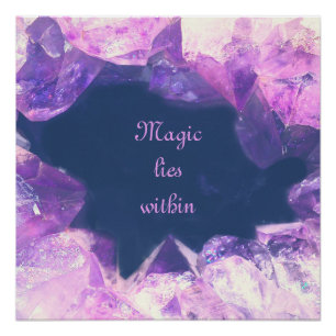 Magic lies within poster