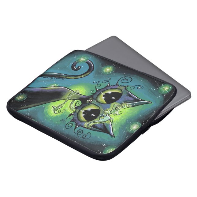Magic Little Friend laptop sleeve (Front Top)