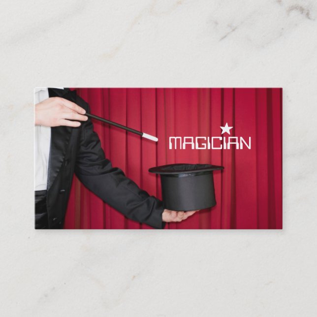 Magic Magician Card Poker Trick Entertainment (Front)