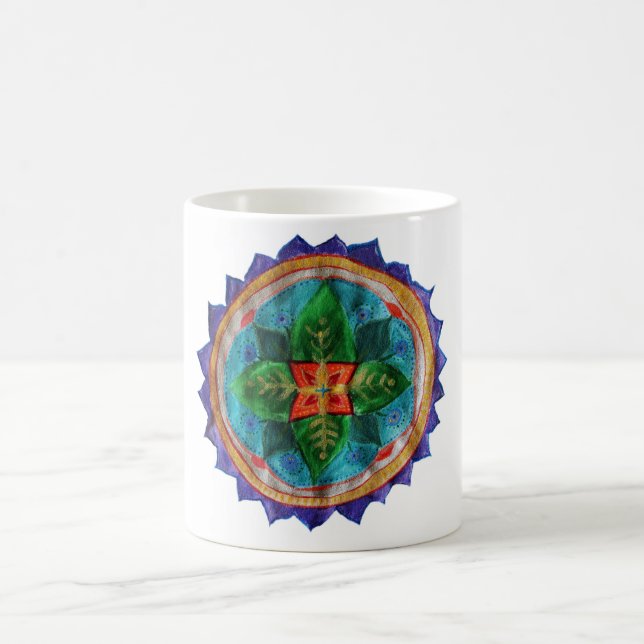 Magic Mandala Classic Mug (Center)