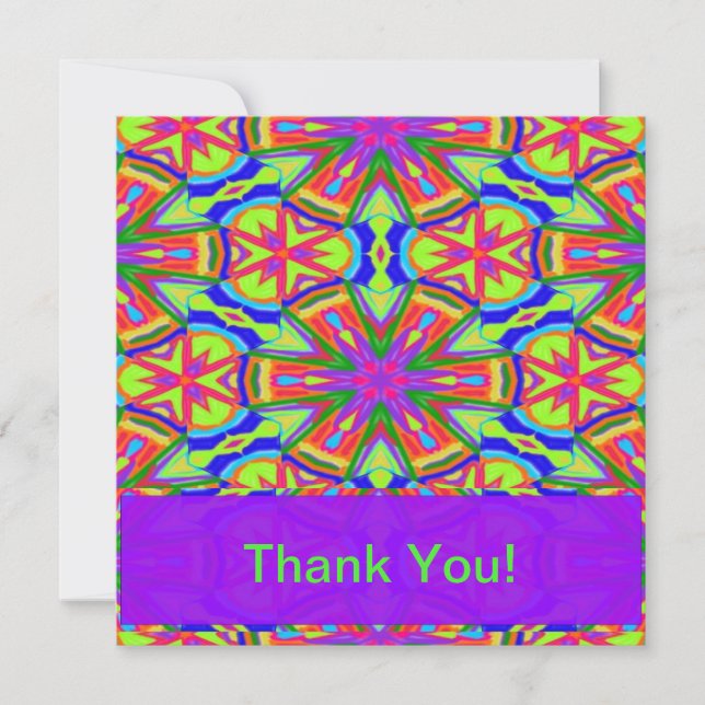 Magic Marker Kaleidoscope Card (Front)