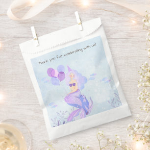 Magic Mermaid Theme Birthday Party  Favour Bags