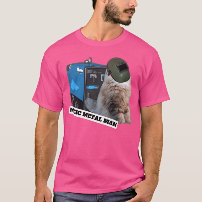 Magic Metal Man T-Shirt (Front)