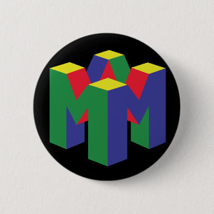 MAGIC MIZZLE 6 CM ROUND BADGE