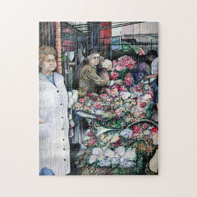 Magic Moment in Misloc Market Jigsaw Puzzle (Vertical)