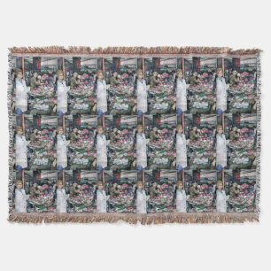 Magic Moment in Misloc Market Throw Blanket