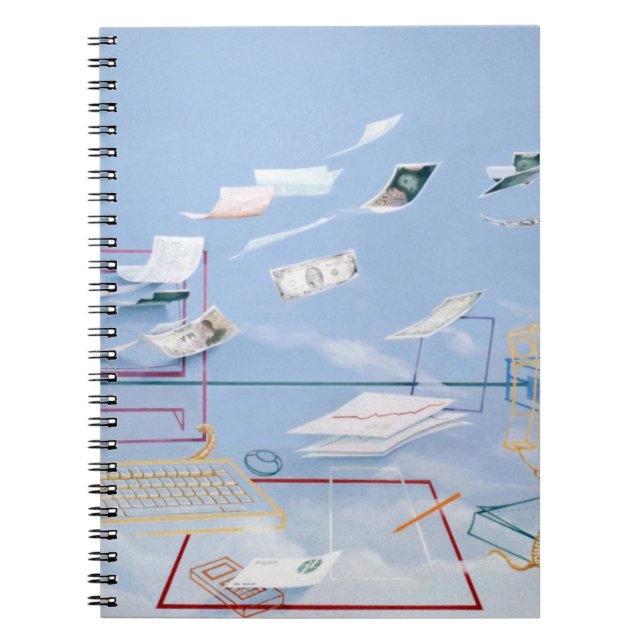 Magic Money Spiral Notebook (Front)