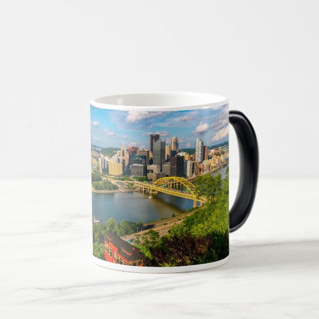 MAGIC Mug-BEST SELLER-Appearing Photo When Hot -  Magic Mug (Front Right)