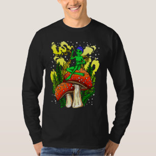 Magic Mushroom Alien - Alien Acid Trip Ufo T-Shirt