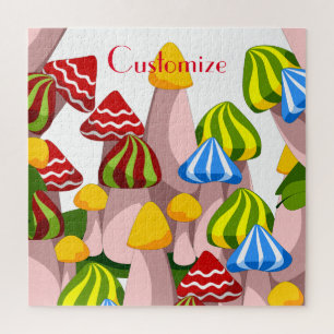 Magic Mushroom Cathedral Thunder_Cove Jigsaw Puzzle