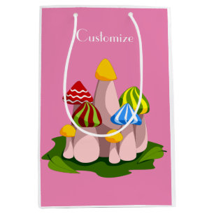 Magic Mushroom Cathedral Thunder_Cove Medium Gift Bag