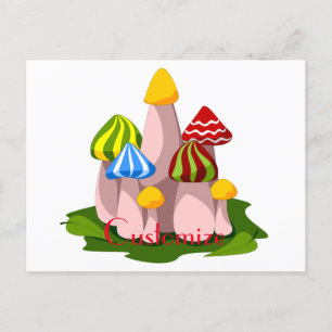 Magic Mushroom Cathedral Thunder_Cove Postcard