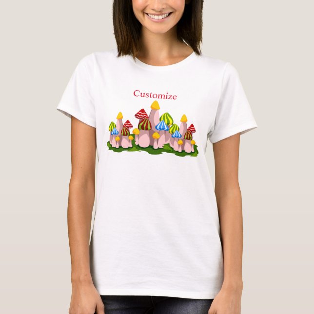 Magic Mushroom Cathedral Thunder_Cove T-Shirt (Front)