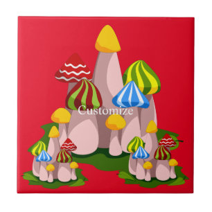 Magic Mushroom Cathedral Thunder_Cove  Tile