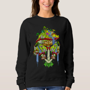 Magic Mushroom House Inspired Mushroom Kingdom Rel Sweatshirt