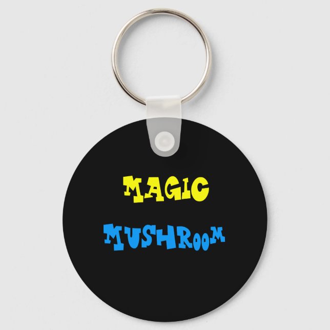 Magic Mushroom Key Ring (Front)