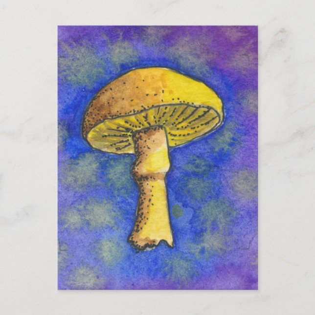 Magic Mushroom Postcard (Front)