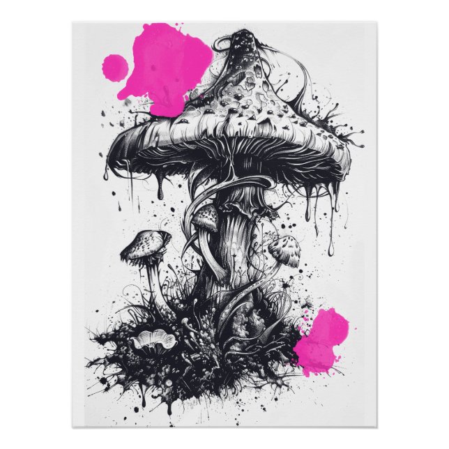 Magic Mushroom Poster (Front)