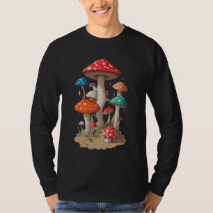 Magic Mushroom Shirt   Hippie Shirt   Mycology