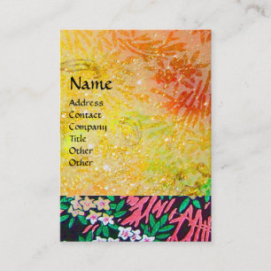 MAGIC MYRTLE / Sparkling Gold Reflections Business Card
