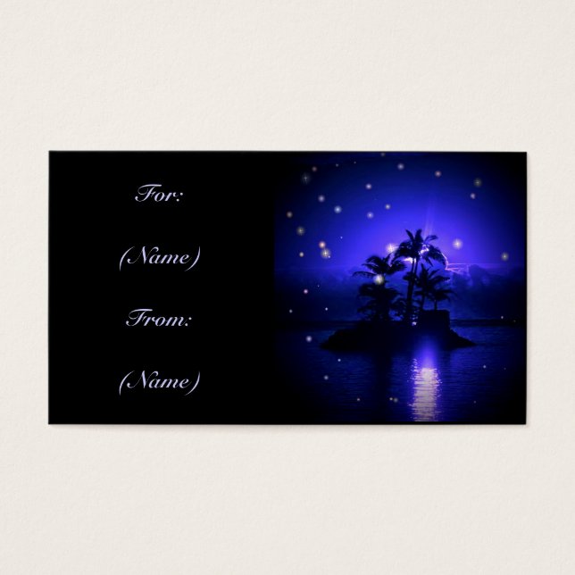 Magic Night Gift Tag (Front)