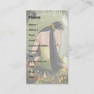 Magic Night Template Business Card