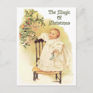 Magic of Christmas Holiday Postcard