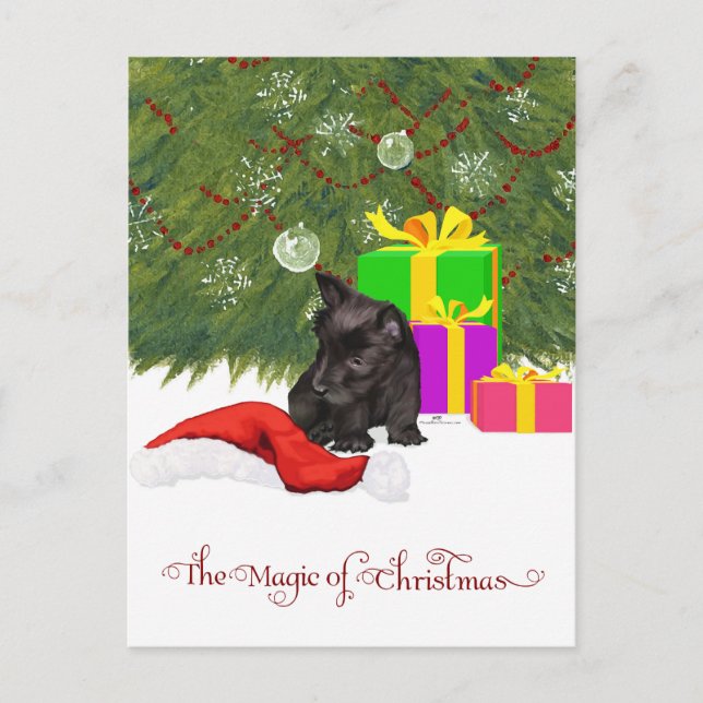 Magic of Christmas Holiday Postcard (Front)