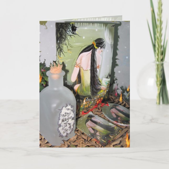 Magic of Halloween Card (Front)